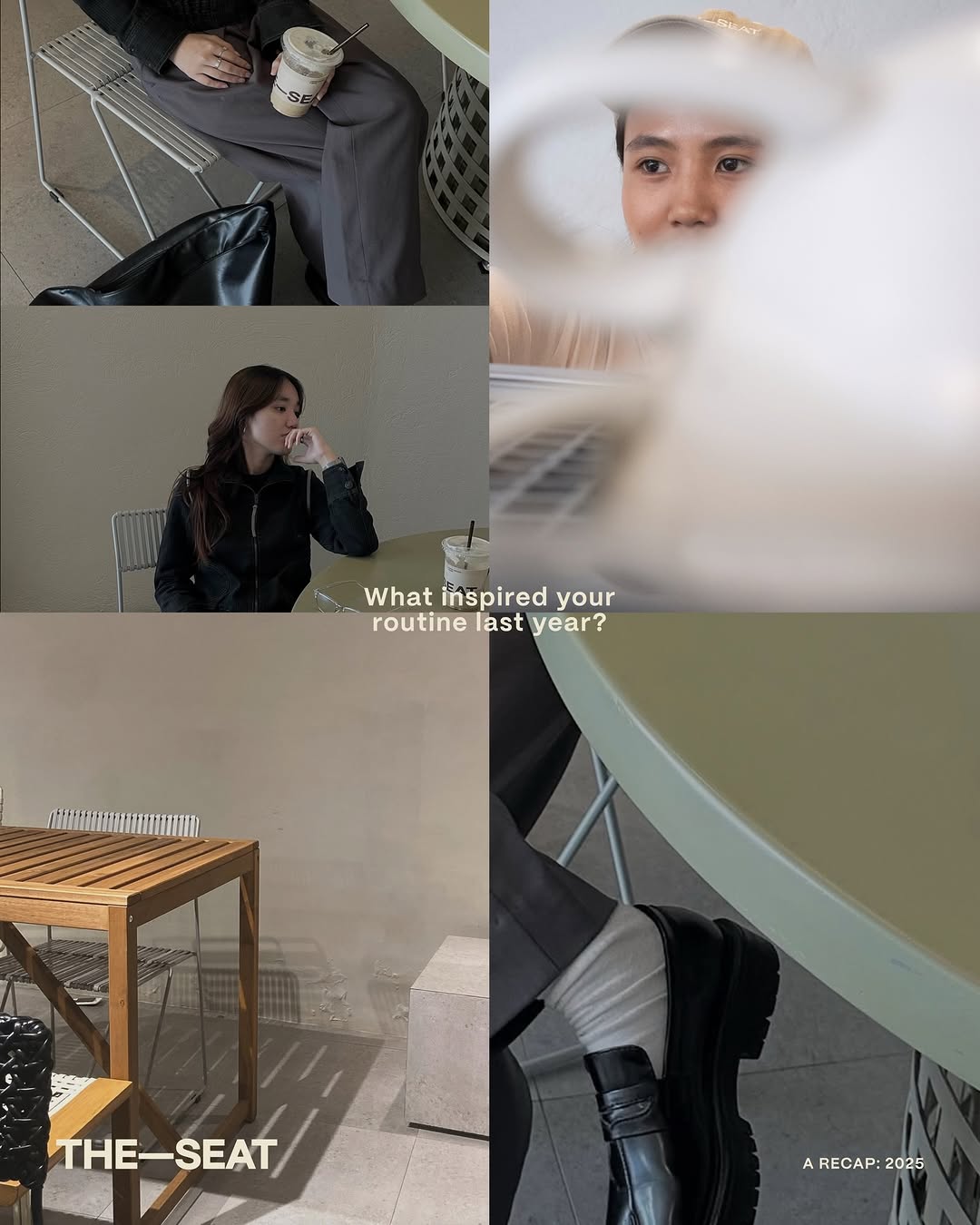 THE—SEAT — New Year 2026 recap collage